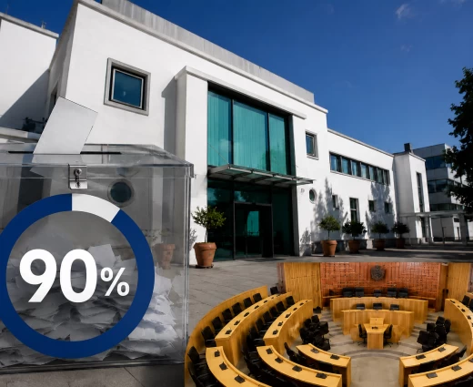90% της καταμέτρησης: Κλειδώνει η νέα Βουλή  με 6 κόμματα